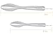 Elegant 18/10 Stainless Steel Kitchen Tongs 2 Set by chéri d'amour – Non Stick Chef Cooking Tongs for Serving Catering Grilling Turning Flipping Salad BBQ Food Ice Fish, 9.5” & 12” with Easy Locking