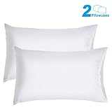 Sunnest 2 Queen Size Pillowcases Ultra Soft 100% Brushed Microfiber, 30
