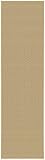 Garland Rug Medallion "OVERSIZED" Rug Runner, 3' x 12', Tan