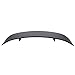 Trunk Spoiler Compatible with 2006-2010 Dodge Charger, Primer Matte Black ABS Car Exterior Trunk Spoiler Rear Wing Tail Roof Top Lid by IKON MOTORSPORTS, 2007 2008 2009