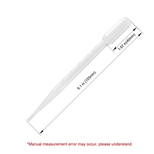 ULAB Scientific LDPE Transfer Pipette, Vol. 7ml, 3ml Graduated, 0.5ml Graduation 155mm, Pack of 100, UTP1002 - Thumbnail 6