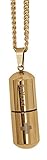 Large Pill Fob Necklace with 26
