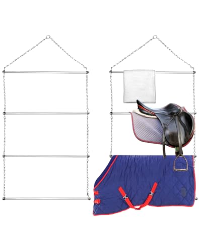 QWORK 4-Rail Blanket Rack