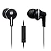 Panasonic Earbud Headphones with Mic and Controller (RP-TCM125-K), Black [2Pack]thumb 2
