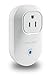 Orvibo Wi-Fi Smart Socket Outlet US Plug, Turn ON/OFF Electronics from Anywhere, White (HomeMate-S25)