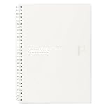 Kyokuto F.O.B COOP W Ring Notebook - B5 - Plain - White [Office Product]