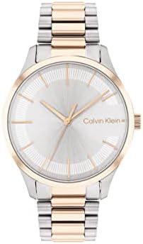 سعر Calvin Klein Watch Unisex, Quartz Movement, Analog Display, Silver ...