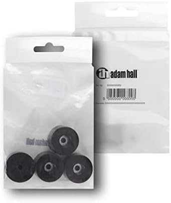 Adam Hall Hardware 4911 M4 AH - Bag of 4 Rubber Feet 38 x 25 mm, Black - Image 3