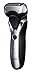 Panasonic ES-RT97-S Arc3 Electric Razor, Men's 3-Blade Cordless with Wet/Dry Convenience, Comb Attachment for Trimming, and included Premium Automatic Clean & Charge Station
