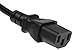 SF Cable, 25ft 16 AWG Universal Power Cord - IEC320 C13 to NEMA 5-15P SJT 13A