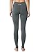 BALEAF Women's Fleece Lined Winter Leggings Thermal Yoga Pants Inner Pocket Grey Size L, Classic
