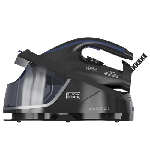 - Centrale vapeur 2800W | Compacte | Légère | Réservoir 1,5 L | Coup de vapeur 400 g/min | Pointe de précision | Semelle céramique | Autonettoyage | Anti-calcaire | Mode ÉCO | Ergonomique