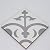 Moroccan Mosaic & Tile House CTP31-03 Nador Handmade Cement Tile in White and Grey