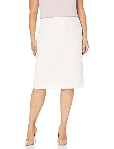 kasper crepe pencil midi skirt