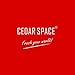 Cedar Space Cedar Hang Ups - Cedar Blocks for Closet Storage, 100% Nature Aromatic Red Cederwood Home Decor