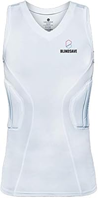BLINDSAVE - Camiseta de compresión Acolchada, protección de ...