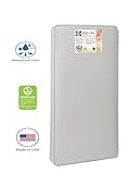 Sealy Baby Perfect Rest Waterproof Standard Toddler & Baby Crib Mattress - 150 Extra Firm Coils, 51.7" x 27.3"