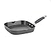 Anolon Advanced Hard Anodized Nonstick Square Griddle Pan/Grill with Pour Spout, 11 Inch, Graphite