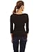 PattyBoutik Mama 2in1 Style 3/4 Sleeve Nursing Maternity Tunic (Black M)