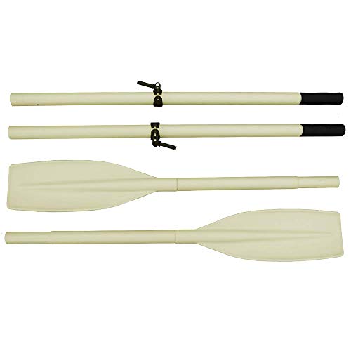 Oceansouth Heavy Duty Pair of Oars 7.5ft Long with Oar Locks, Split