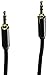 Monoprice Audio Cable - 3 Feet - Black | 3.5mm Stereo Male to 3.5mm Stereo Male Gold Plated Cable for Mobile