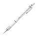 Zebra Mechanical Pencil, Tect 2 Way Light, 0.5mm, White Body (MA42-W)