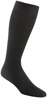 'Economy Elite' Graduated Compression Travel Socks by JetLeg - Women's (B, Black)