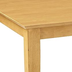 East West Furniture CAT-OAK-S Rectangular Dining