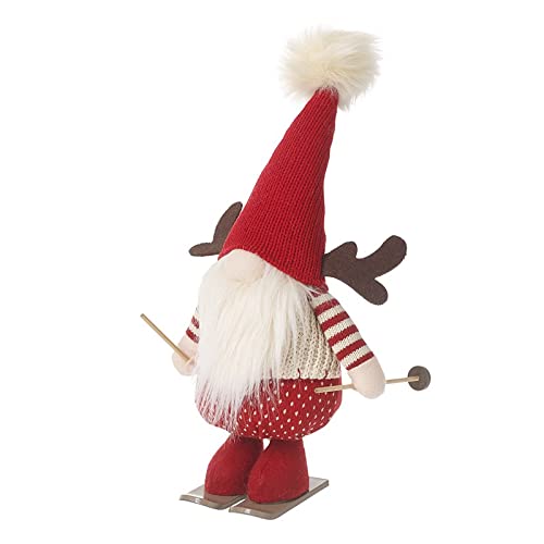 Heaven Sends Santa On A Ski Christmas Gonk Decoration
