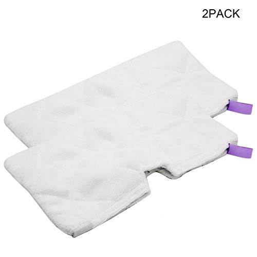 Gaiatop Steam Pocket Mop Pads, Set of 2 Shark XL Microfiber 
