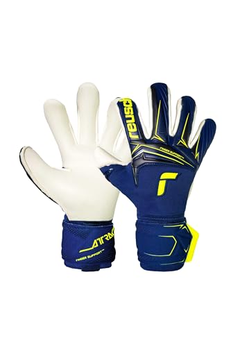 Reusch Professional Goalkeeper Gloves Men Adults Finger Protection Extreme Grip & Ball Control Breathable for Training & Play Artificial Grass & Natural Grass Size 7.5-12 Attractive Duo Finger Support