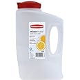 Rubbermaid 1776502 1 Gallon Seal'n Saver Pitcher, Clear