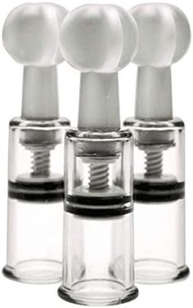 Fypxd 3PCS Natural Nipple Enlargement & Enhancer - Firmer, Perkier, XS, Transparent