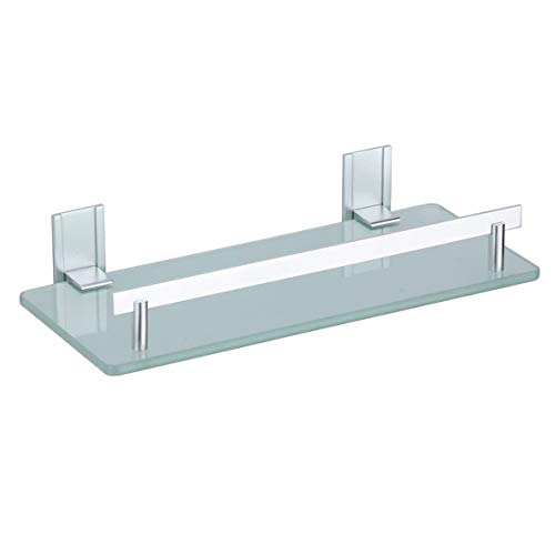 MSV Tabarca – Aluminium and Glass Shelf, 30 x 13 cm