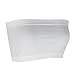 Zenana 2-pack Bandeau Strapless Seamless Tube Bras (White-2pk)