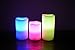 Tsutsuji Fragrance Spectrum Candles - Beautiful 3 Piece Remote Multi Mode Color Changing Vanilla Scented Real Wax Led Candles. Create a New Level of Relaxation with These Flameless Candles Now.