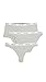 Calvin Klein Underwear Women's Carousel Thong, Bikini, Boyshort 3 Pack