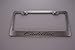 Cadillac Chrome License Plate Frame with Caps