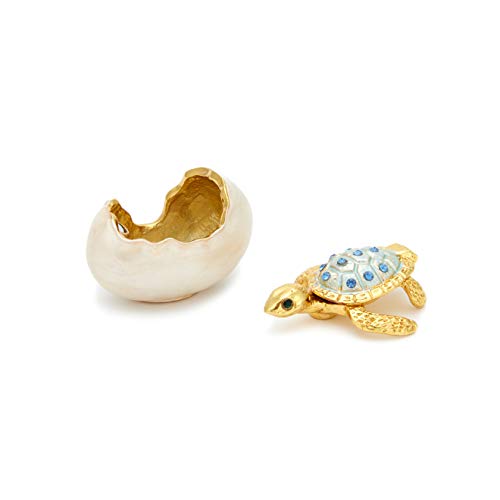 Handmade Turtle & Egg Jewelry Box - Image 4