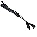 HQRP DC Cable Cord Compatible with Panasonic K2GJYDC00004 HDC-HS700 HDC-SD200 HDC-SD600 HDC-HS300 HDC-SD20 HDC-TM700 HDC-TM700GK HDC-TM700K HDC-TM700P/PC HDC-TM750 Camcorder