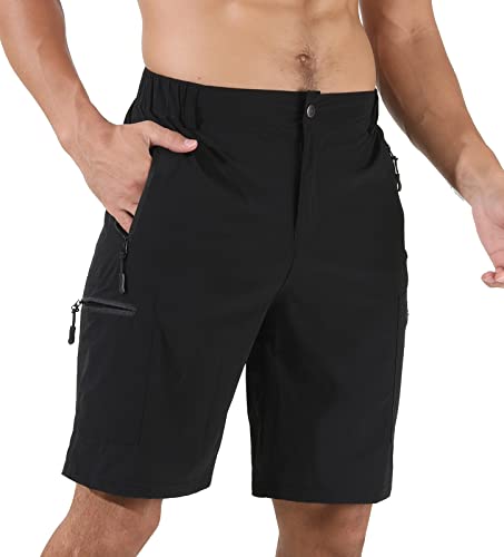 Suwangi Mens Quick-Dry Cargo Shorts