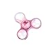 Auwer LED Light Fidget Hand Spinner Finger Spinner Toy Ultra Fast Bearings Dustproof Ultra Durable Stress Reducer EDC Fingertip Gyro For ADD,ADHD,Anxiety,Boredom and Autism Adults(Rose Gold)