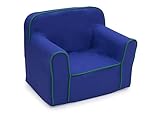 Delta Children Foam Snuggle Chair, Blue with Green