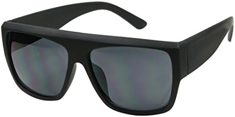 Basik Eyewear - OG Black Bulky Square Flat Top Oversize Goggle Eazy E Sunglasses