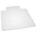 ES Robbins EverLife 36-Inch by 48-Inch Multitask Series Hard Floor with Lip Vinyl Chair Mat, Clear, Model: 132033