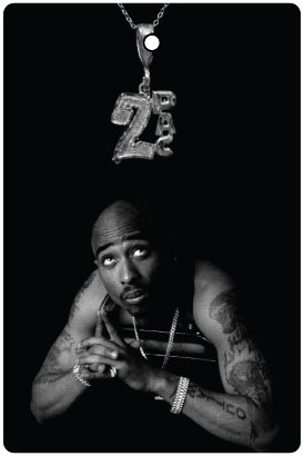 TUPAC AMARU SHAKUR 2PAC CAR AIR FRESHENER
