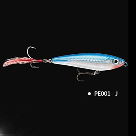 HATCHMATIC 1pcs 9 cm 12g Popper señuelos de Pesca 3D Señuelo inestable Ojos wobblers Reclamación Popper Pesca Pesca Dura Japonesa Tackle: J: Amazon.es: Deportes y aire libre