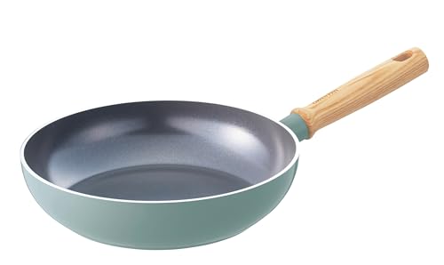 グリーンパン GREENPAN フライパン 24cm IH・ガス火 スモーキーブルー 【メイフラワー】 セラミックコーティング PFASフリー 有害物質不使用