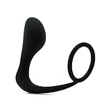Lumenon Anal Butt Pure Silicone Plug with Double Ring