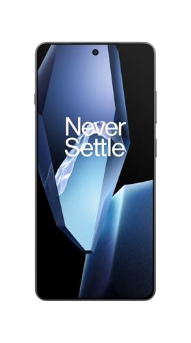 OnePlus 13R, 12 GB de RAM + 256 GB de almacenamiento, doble SIM, teléfono inteligente Android desbloqueado, con tecnología Snapdragon 8 Gen 3, carga rápida SUPERVOOC de 55 W, 2025, Nebula Noir